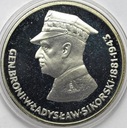 100 zł złotych 1981 Władysław Sikorski SREBRO
