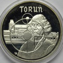 5000 zł złotych 1989 Toruń Kopernik SREBRO