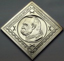 KOPIA 10 zł Józef Piłsudski 1934 Klipa SREBRO 999