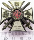 Odznaka 28 Pułk Strzelców Kaniowskich