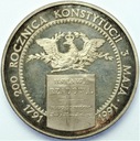 200000 zł złotych 1991 Konstytucja 3 Maja
