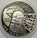 Sławni Polacy Jan Heweliusz SREBRO 925