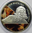 Sławni Polacy Jan Matejko SREBRO 925