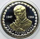 Sławni Polacy Jerzy Popiełuszko SREBRO 925