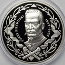 Sławni Polacy Józef Piłsudski SREBRO 925