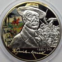 Sławni Polacy Wojciech Kossak SREBRO 925