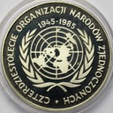 500 złotych 1985 Czterdziestolecie ONZ
