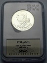1000 zł złotych 1983 Jan Paweł II SREBRO MS65