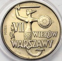 PRÓBA 10 zł 1965 VII Wieków Warszawy CuNi