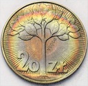 PRÓBA 20 zł 1973 Kwitnące Drzewo CuNi