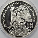 300000 zł złotych 1994 Powstanie Warszawskie