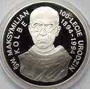 300000 zł złotych 1994 Święty Maksymilian Kolbe