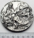 Medal Św. Jadwiga Henryk II Pobożny