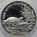 20 zł złotych 2002 Żółw Błotny