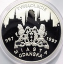 20 zł złotych 1996 Tysiąclecie Gdańska