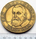 Medal Jan Kochanowski W Hołdzie Wielkiemu Poecie