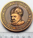 Medal Zygmunt III Waza Zatwierdził Przywilej