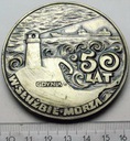 Medal 50 Lat w Służbie Morza Urząd Morski