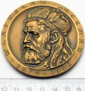 Medal Władysław Herman PTTK Chełm Brąz Patynowany