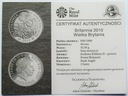 2 Funty Britannia 2010 Fabulous Uncja 1 oz SREBRO