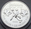 Kanada 5$ Olimpiada w Vancouver 2010 SREBRO UNCJA