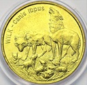 2 zł złote 1999 Wilk Wilki