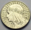 10 zł złotych 1932 Głowa kobiety Polonia SREBRO
