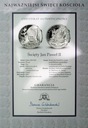Jan Paweł II Święty SREBRO