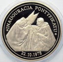 Jan Paweł II Inauguracja Pontyfikatu SREBRO