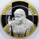 Kanonizacja Jana Pawła II 2014 SREBRO
