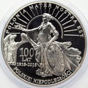 Medal 100 Lat Polskiej Niepodległości SREBRO