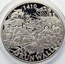 Wielkie Bitwy Polaków Grunwald SREBRO Ag 925