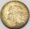10 zł złotych 1932 Głowa kobiety Polonia SREBRO