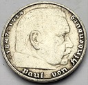 Niemcy 5 Marek 1935 Hindenburg SREBRO
