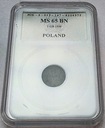 1 gr. Jeden grosz 1930 MS 65 BN