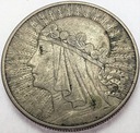 10 zł złotych 1932 Głowa kobiety Polonia SREBRO