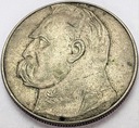 10 zł złotych 1937 Józef Piłsudski SREBRO