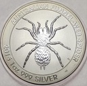 Australia 1 Dolar 2015 Pająk SREBRO UNCJA (1)