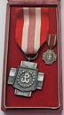 Krzyż AK Armia Krajowa 1939-1945 + Miniaturka