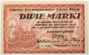1921 Górny Śląsk Siemianowice Dwie Marki RZADKI