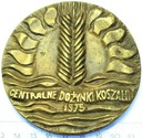 Medal Centralne Dożynki Koszalin
