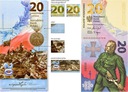 20 zł złotych 2020 Bitwa Warszawska 1920 Banknot