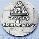 Medal El Mont Za Zasługi Dla Elektromontażu