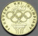 200 zł złotych 1976 XXI Olimpiada SREBRO