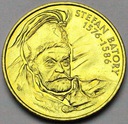 2 zł złote 1997 Stefan Batory