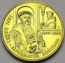 2 zł złote 1999 Jan Łaski Reformator Kościoła