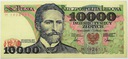 1987 10000 zł złotych Wyspiański, seria M