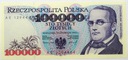 1993 100000 zł złotych Moniuszko seria AE