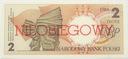NIEOBIEGOWY 2 zł złote 1990 KATOWICE seria B