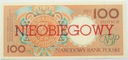 NIEOBIEGOWY 100 zł złotych 1990 POZNAŃ seria H